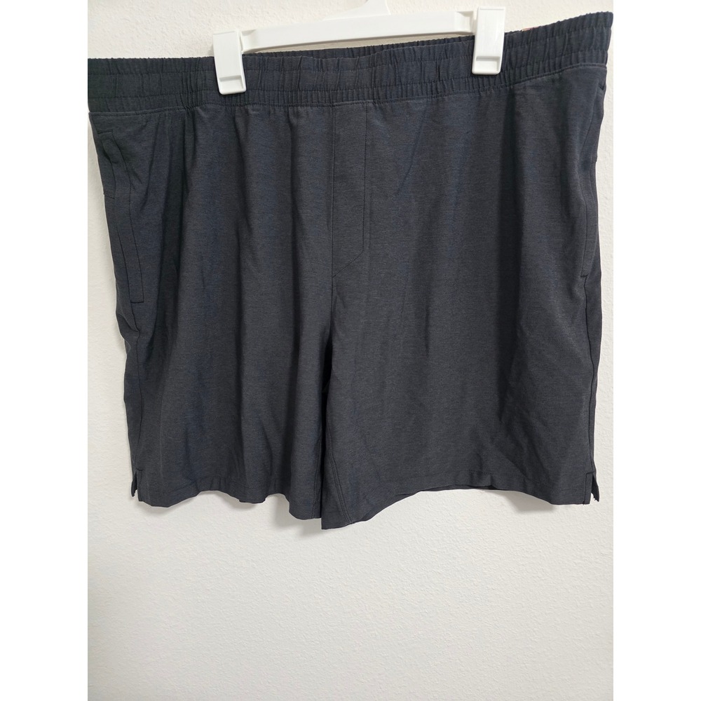 All in Motion Mens XXL Athletic Shorts Gray Heathered Unlined 8 Inseam NWT